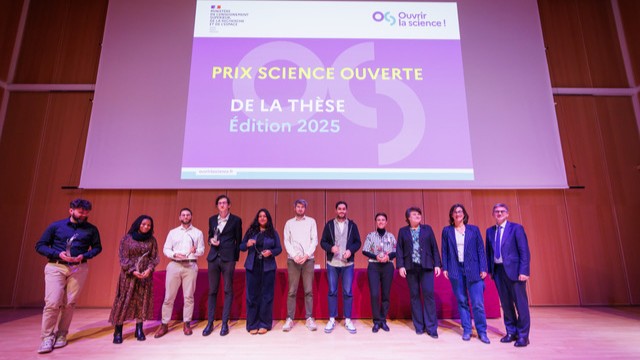 Prix du MESRE « Science Ouverte de la Thèse »